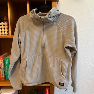 Mountain Hardwear Women’s Summit Grid Half Zip Hoodie — Small